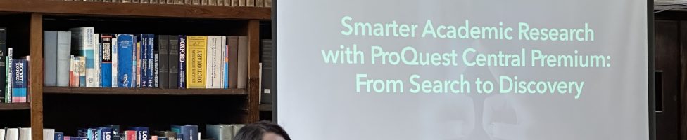 Обучение за работа с платформата Proquest Central Premium